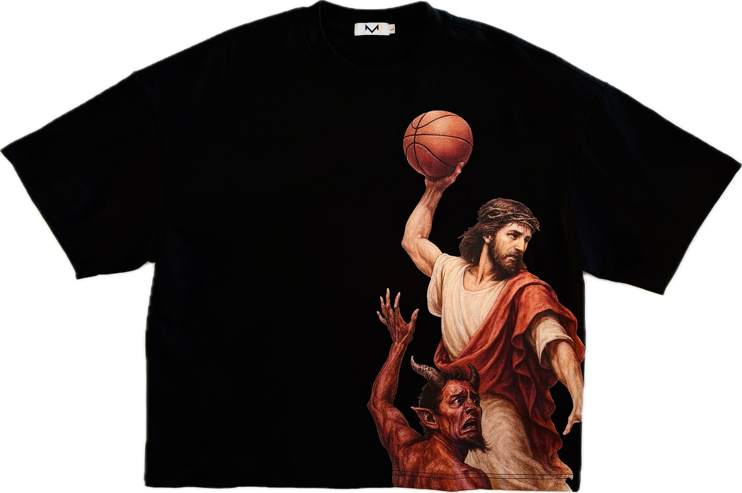 BALLIN ON THE DEVIL, tee shirt
