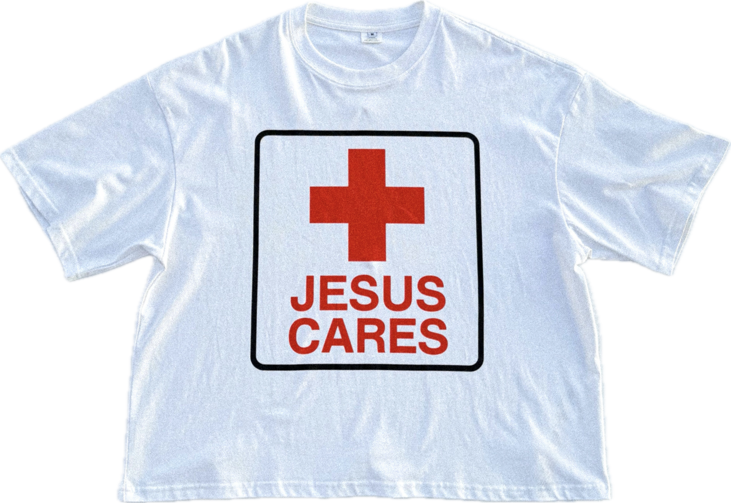 JESUS CARES, tee shirt